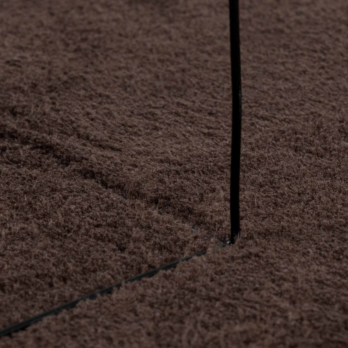 Medium Pile Soft and Washable Rug HUARTE Brown Ø 100 cm