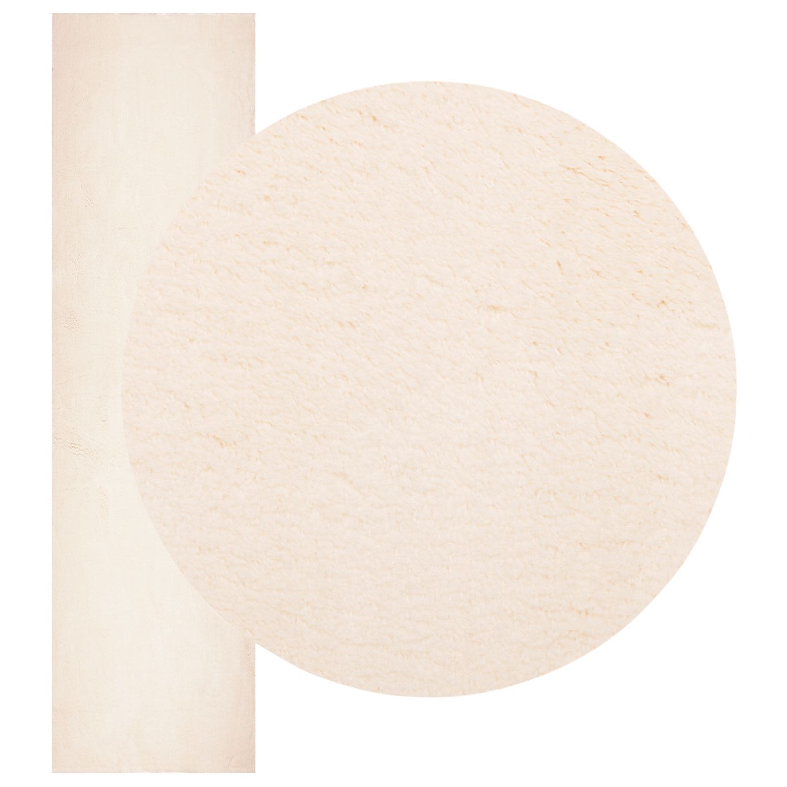 vidaXL Medium Pile Soft and Washable Rug HUARTE Beige 80 x 300 cm 3