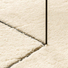 vidaXL Medium Pile Soft and Washable Rug HUARTE Cream 80 x 300 cm 5