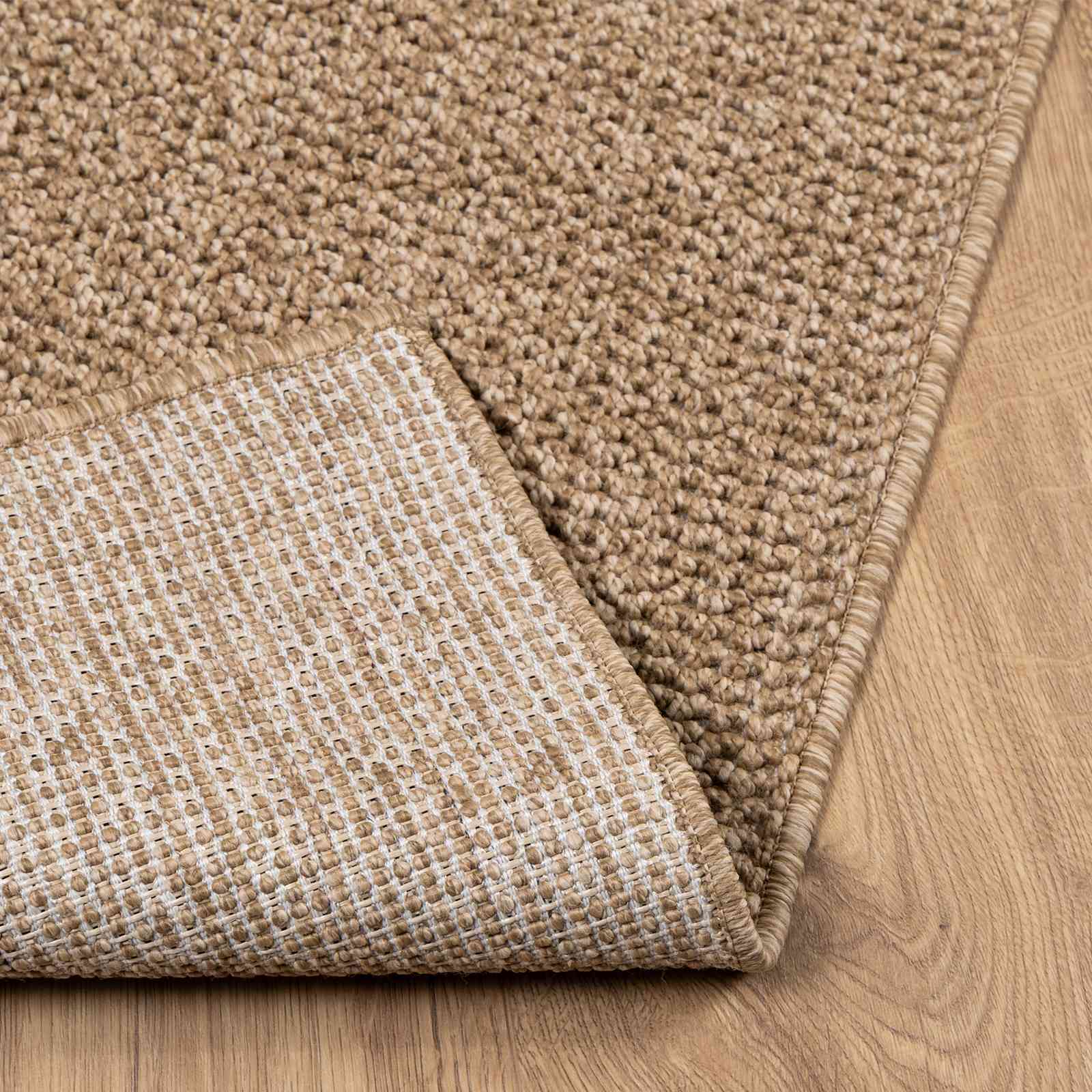 vidaXL Indoor and Outdoor Rug AGIRA Natural 150 x 80 cm Polyester 4