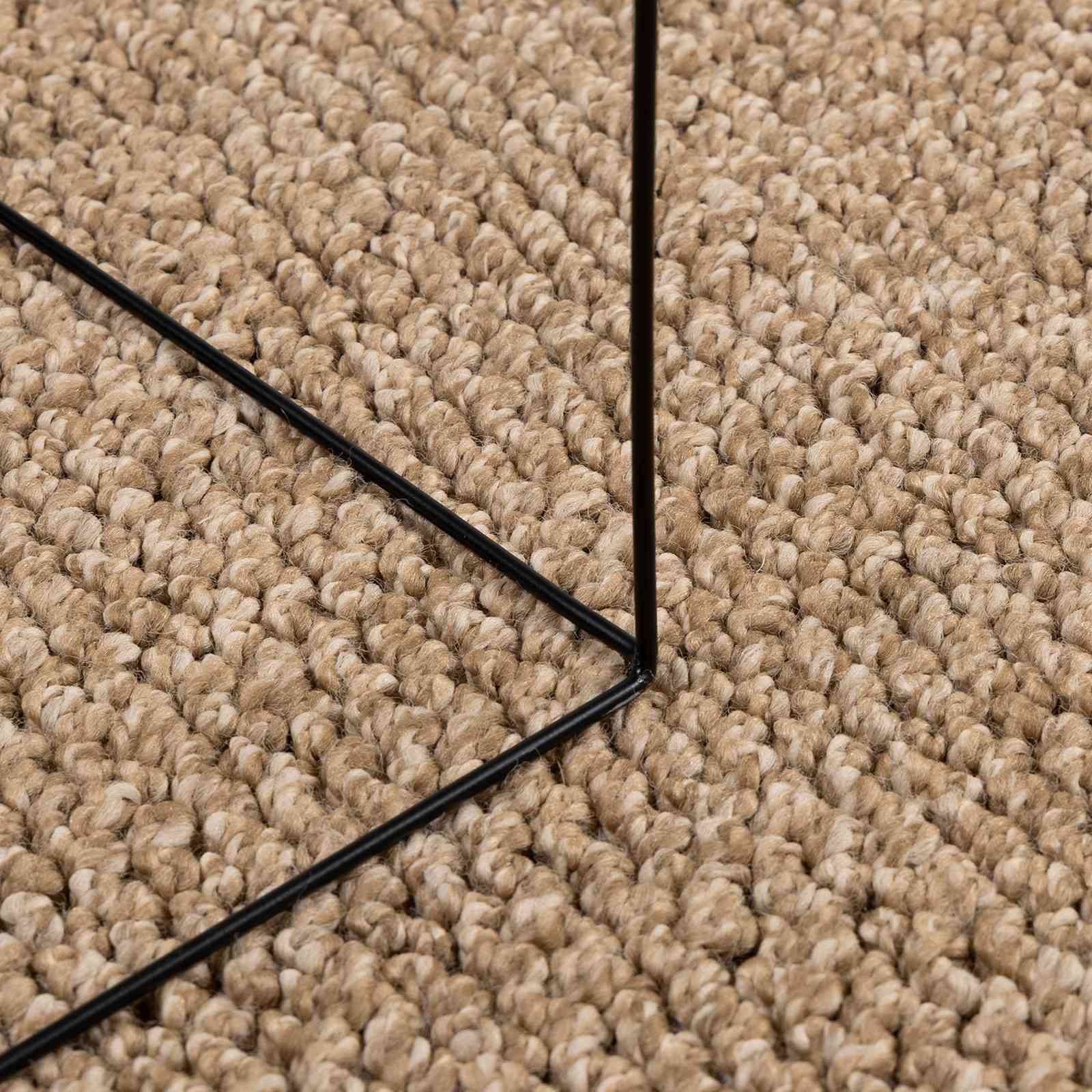 vidaXL Indoor and Outdoor Rug AGIRA Natural 150 x 80 cm Polyester 5