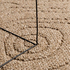 vidaXL Indoor and Outdoor Rug AGIRA Natural 150 x 80 cm Polyester 5