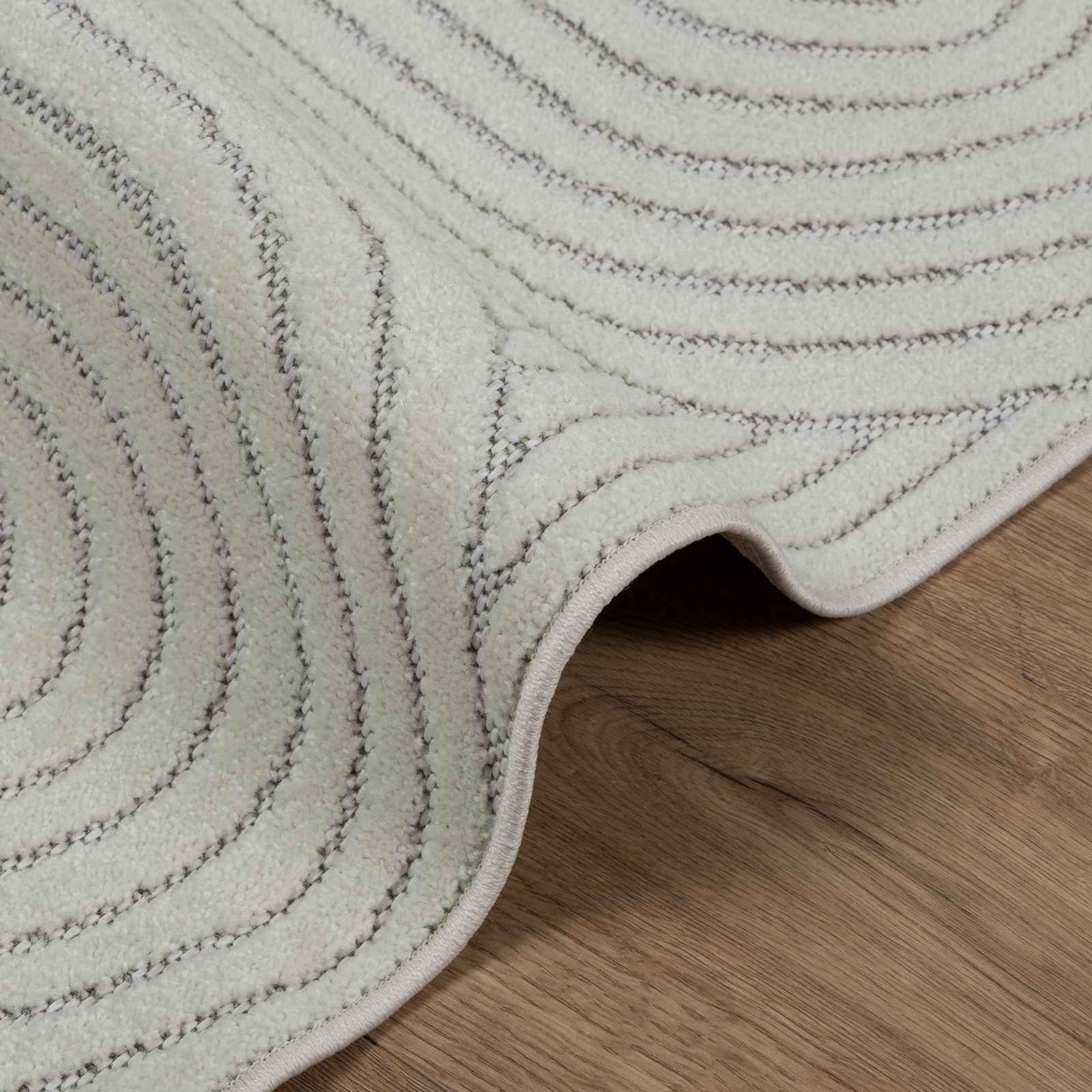 vidaXL Indoor and Outdoor Rug PALMERAS Green 80 x 200 cm Polyester 6