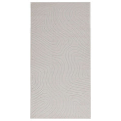 vidaXL Indoor and Outdoor Rug PALMERAS Cream 150 x 80 cm Polyester 2