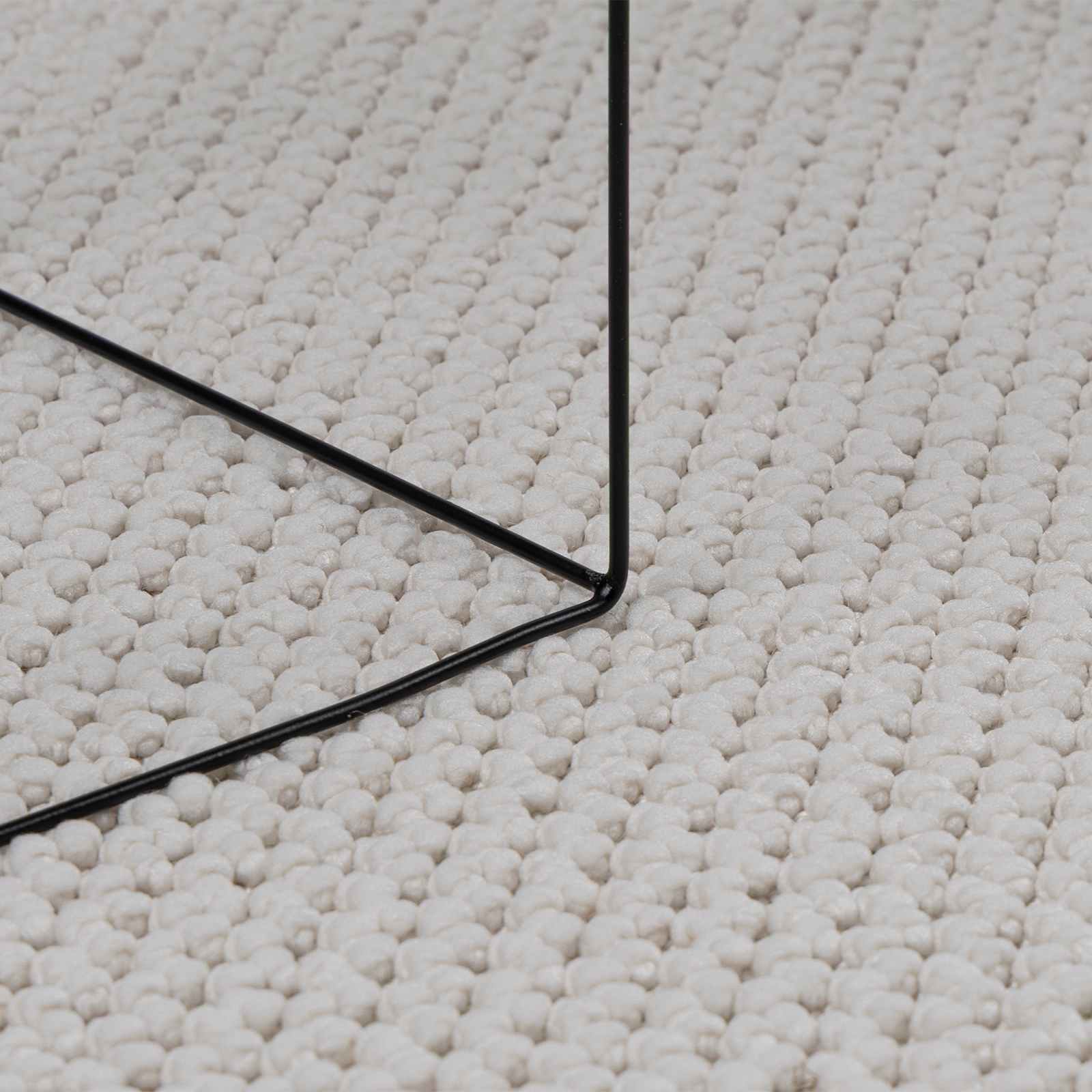 vidaXL Indoor Rug LUGO Cream 200 x 80 cm Polyester 6