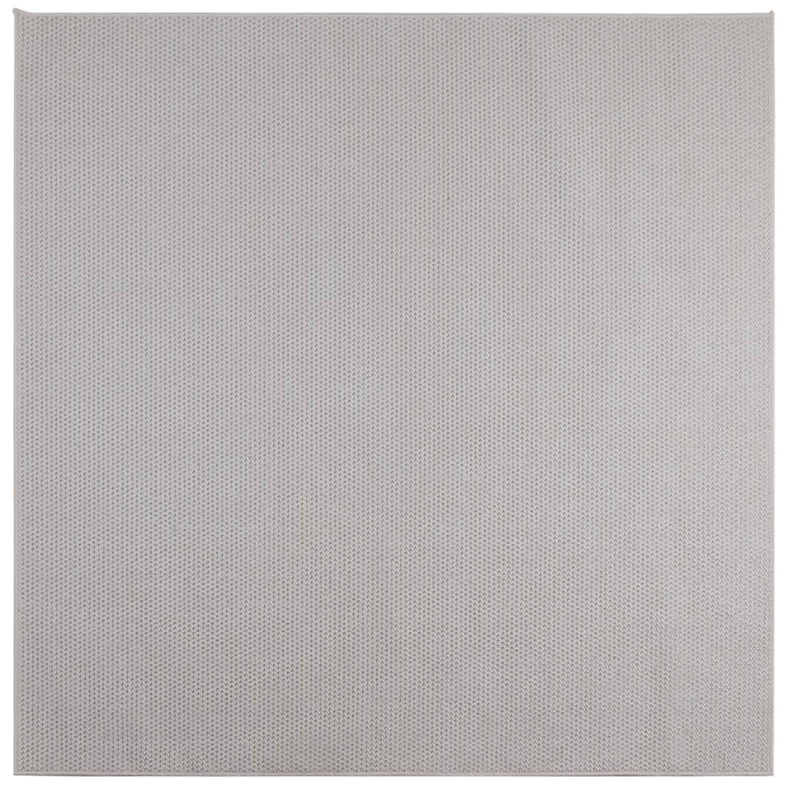 vidaXL Indoor Rug LUGO Cream 120 x 120 cm Polyester 2