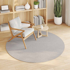 vidaXL Indoor Rug LUGO Cream Ø 160 CM Polyester 3