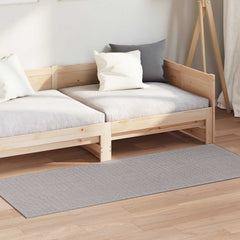 vidaXL Indoor Rug LUGO Cream and Taupe 80 x 150 cm Polyester 3