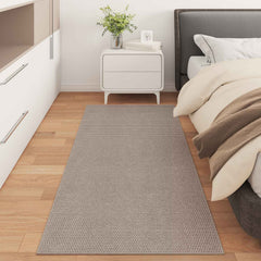 vidaXL Indoor Rug LUGO Taupe 80 x 150 cm Polyester 3