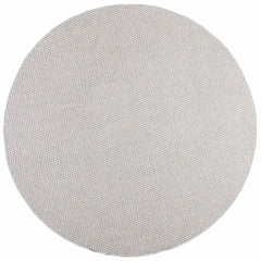 vidaXL Indoor Rug LUGO Cream and Grey Ø 120 CM Polyester 2
