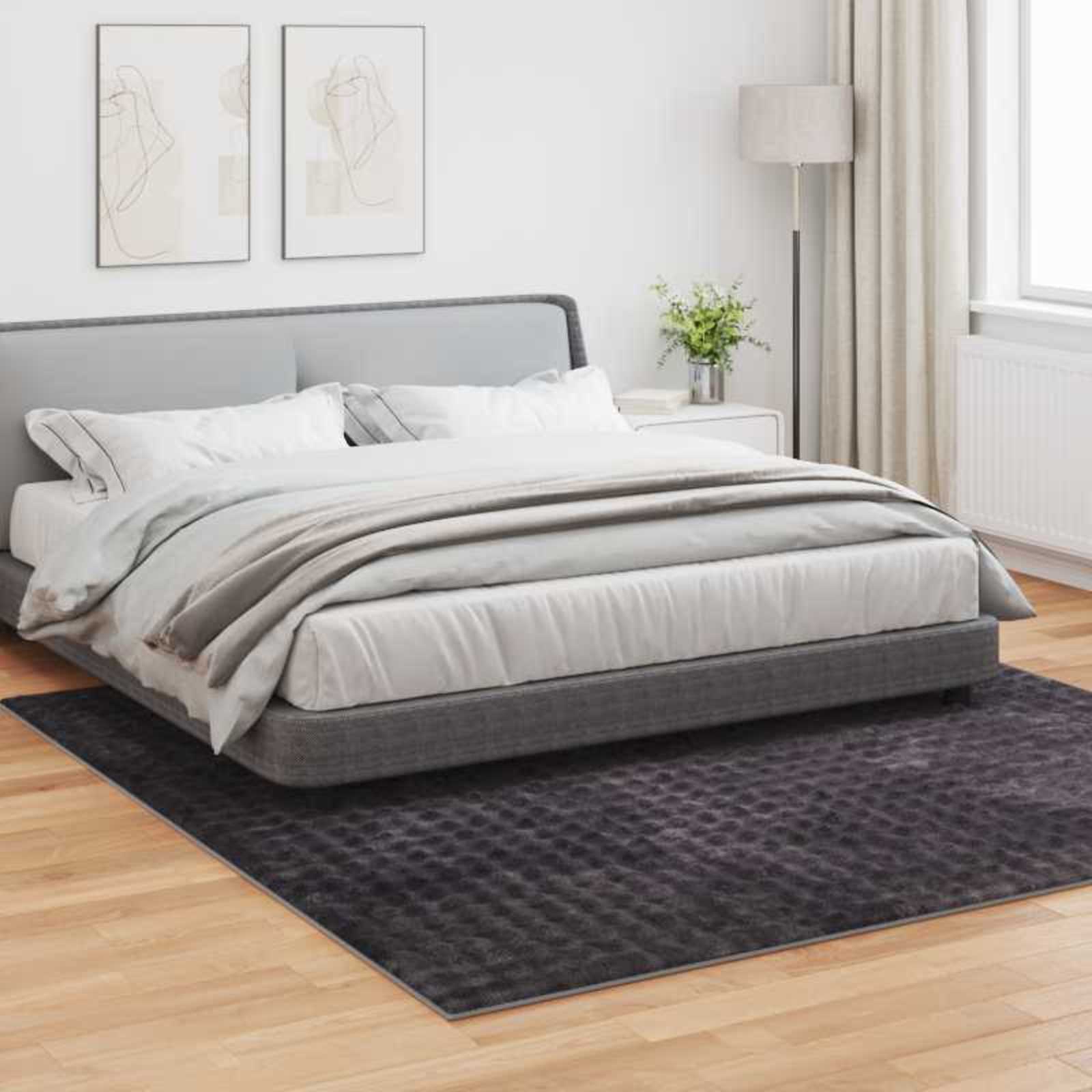 vidaXL Area Rugs Square SIROLO Beige 120 x 120 cm Polyester 3