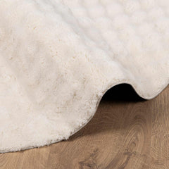 vidaXL Area Rugs Round SIROLO Beige Ø 160 CM Polyester 5