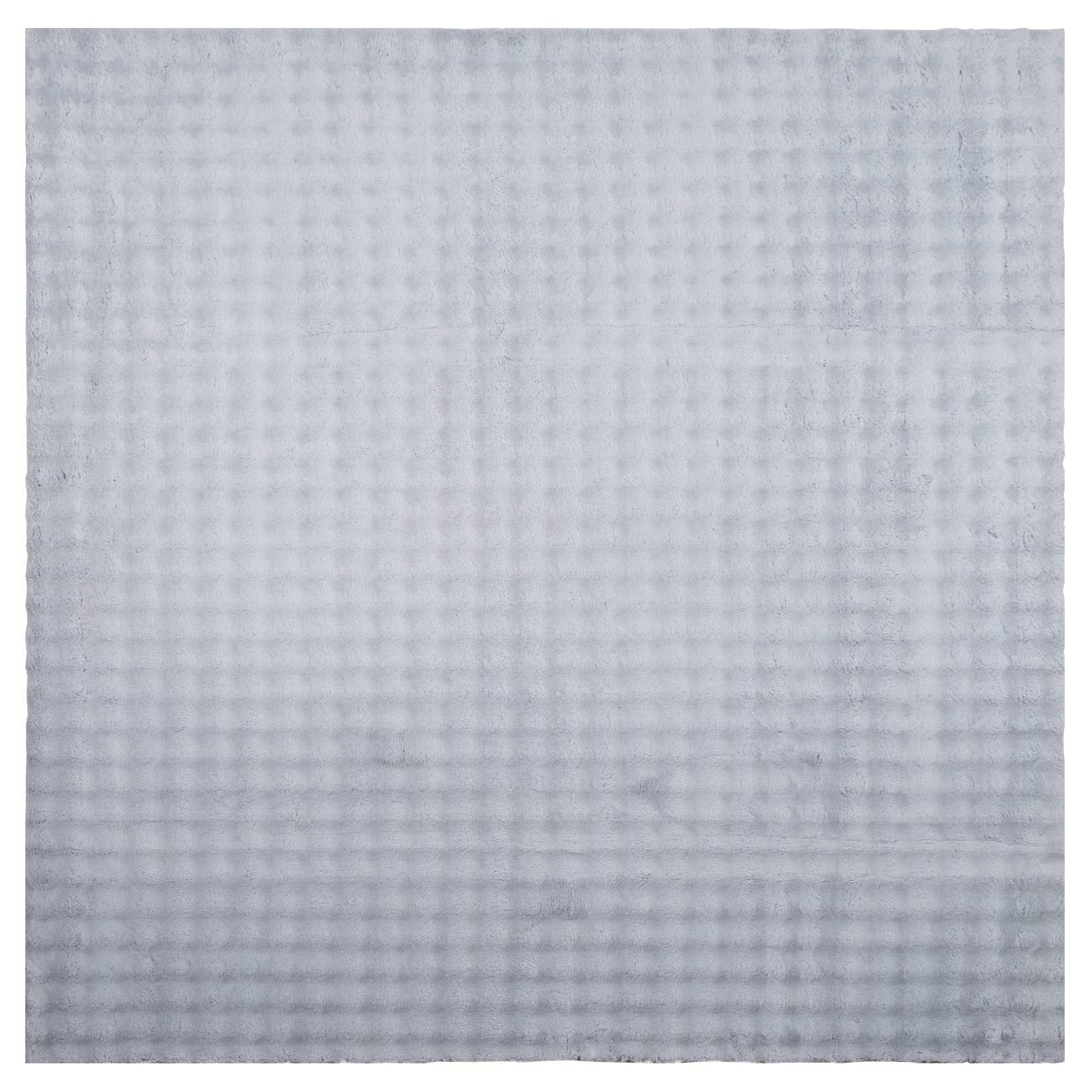 vidaXL Area Rugs Square SIROLO Grey 120 x 120 cm Polyester 2