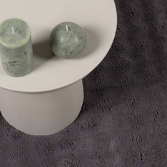 vidaXL Area Rugs Round SIROLO Anthracite Ø 120 CM Polyester 6