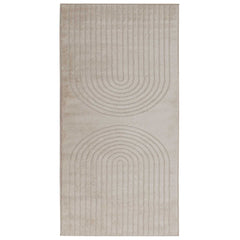 vidaXL Indoor Rug GALATI Beige 150 x 80 cm Polyester 2