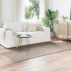 vidaXL Indoor Rug GALATI Polyester Beige