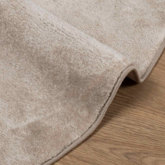 vidaXL Indoor Rug GALATI Beige Ø 160 CM Polyester 5