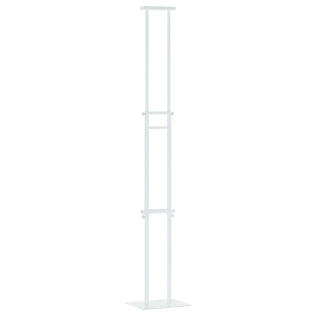 vidaXL Trade Show Displays White 30 x 23.5 x 210 cm Steel 2