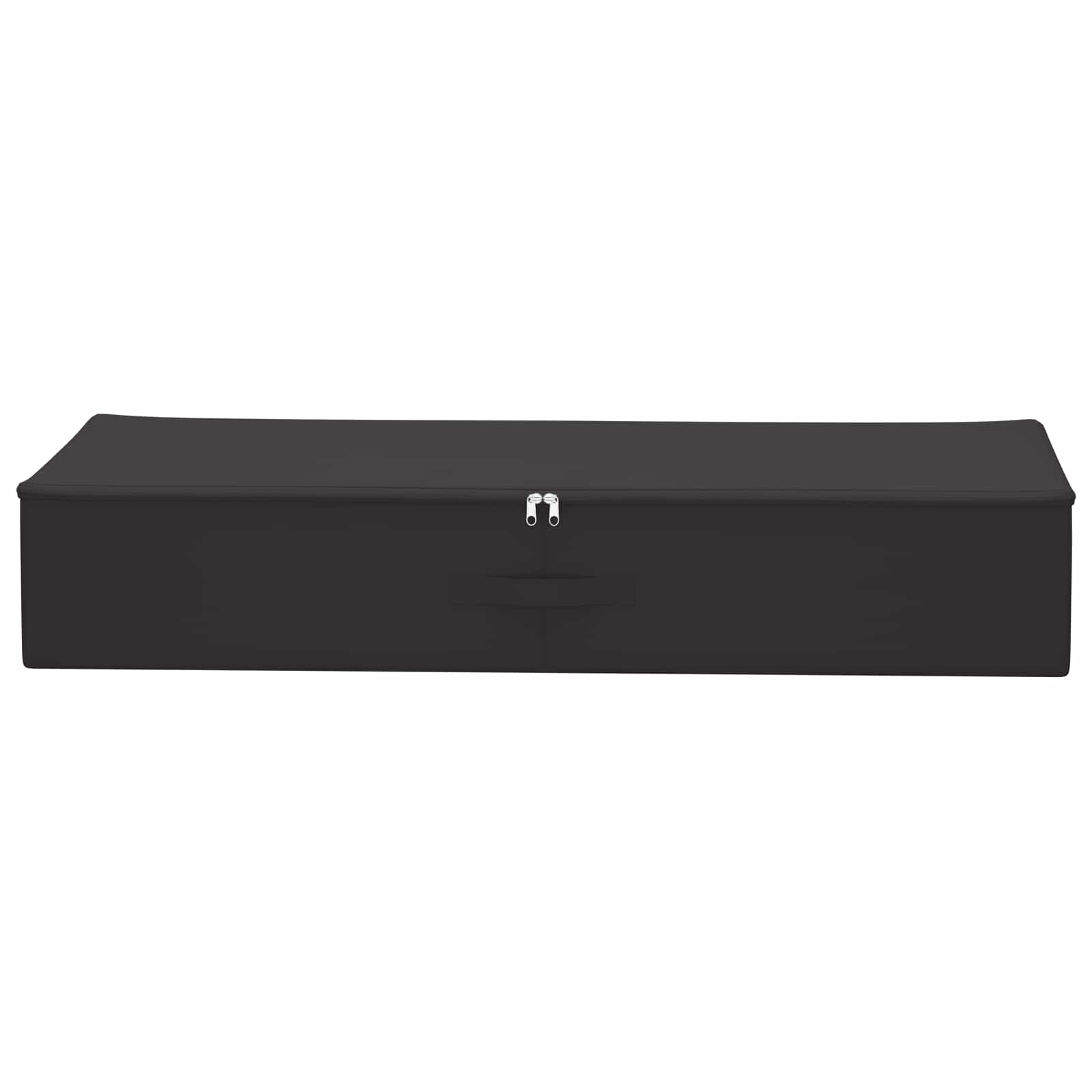 vidaXL Storage Box 2 pcs Non-woven fabric 100 x 50 x 18 cm 90 L 4