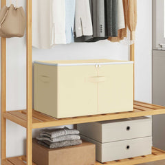 Storage Box Non-woven fabric Cream