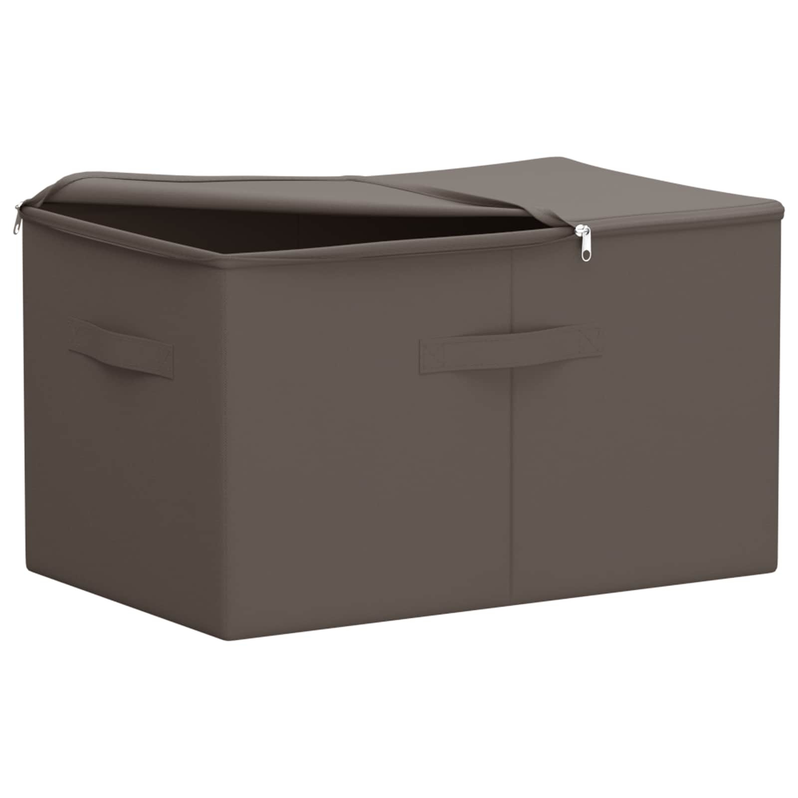 vidaXL Storage Box 6 pcs Non-woven fabric 55 x 35 x 32 cm 61.6 L 3