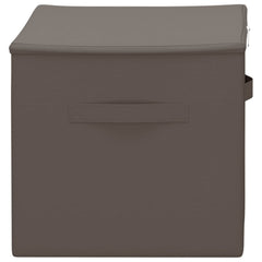vidaXL Storage Box 6 pcs Non-woven fabric 55 x 35 x 32 cm 61.6 L 5