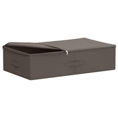vidaXL Storage Box 6 pcs Non-woven fabric 70 x 40 x 18 cm 50.4 L Grey 3