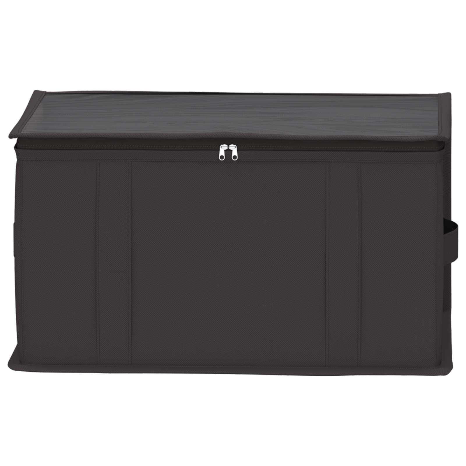 vidaXL Storage Box with Transparent Top Window 6 pcs Non-woven fabric 5