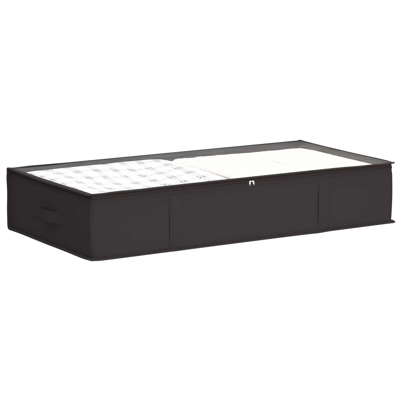vidaXL Storage Box with Transparent Top Window 6 pcs Non-woven fabric 3