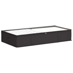 vidaXL Storage Box with Transparent Top Window 6 pcs Non-woven fabric 3