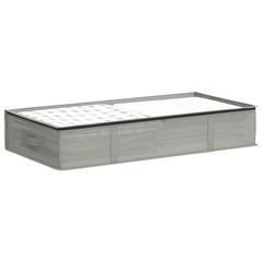 Storage Box with Transparent Top Window Non-woven fabric Grey 6 90 cm 15 cm 48 cm