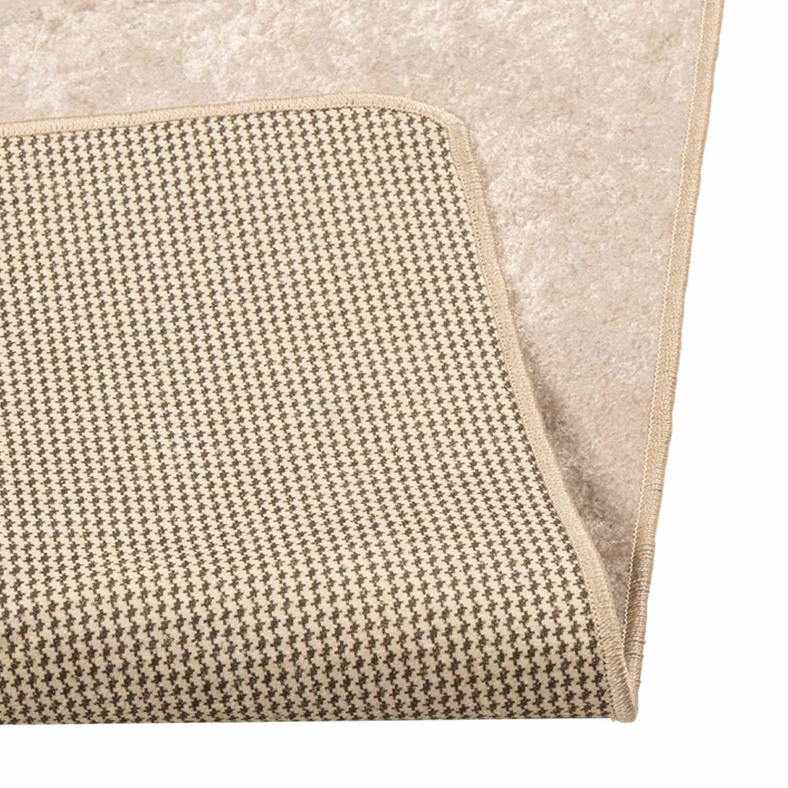 vidaXL Rug Runner MARSA Cream 80 x 400 cm Polyester and PVC 4