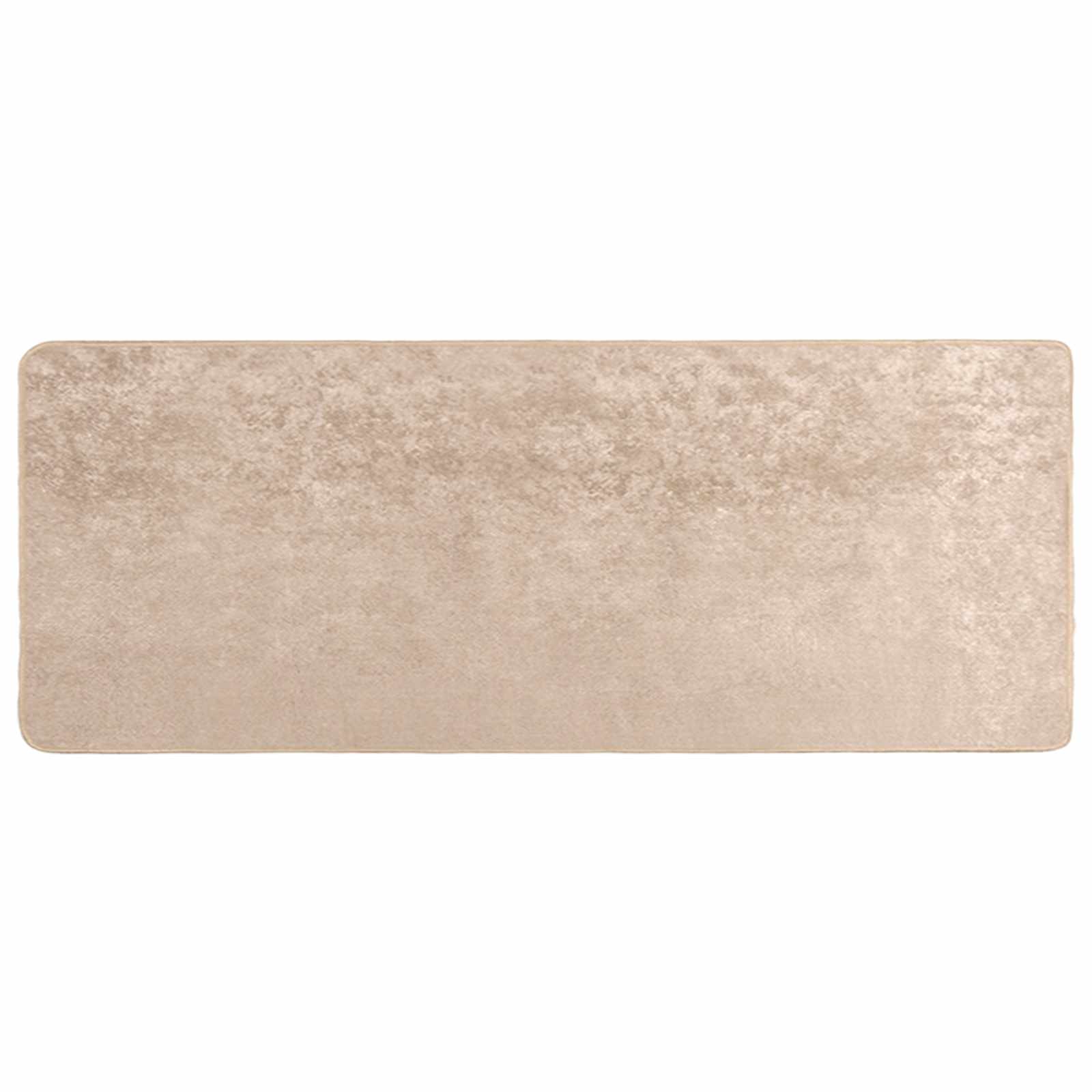 vidaXL Rug Runner MARSA Beige 80 x 200 cm Polyester and PVC 2