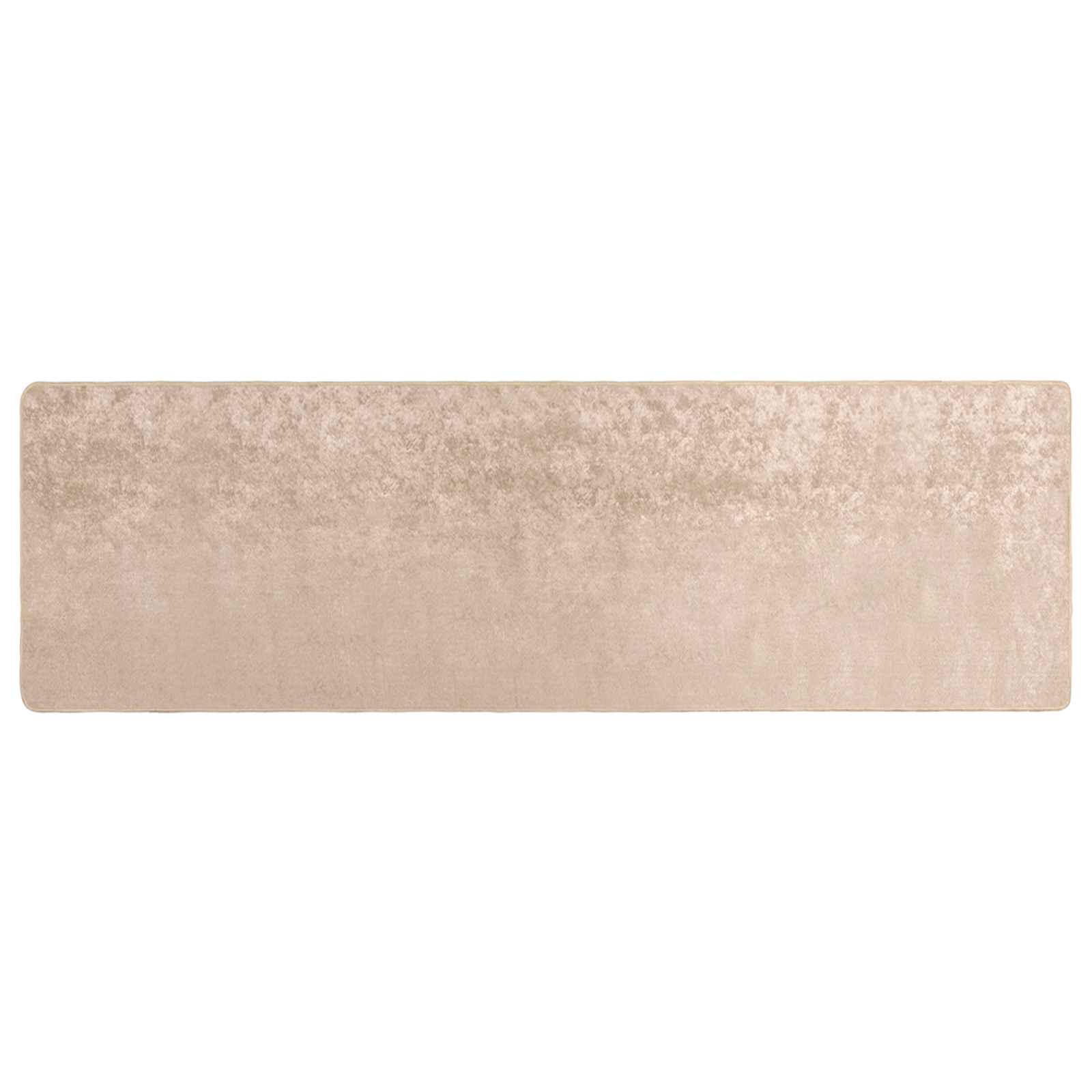 vidaXL Rug Runner MARSA Beige 80 x 250 cm Polyester and PVC 2