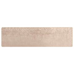 vidaXL Rug Runner MARSA Beige 80 x 350 cm Polyester and PVC 2