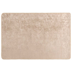 vidaXL Rug Runner MARSA Beige 100 x 150 cm Polyester and PVC 2
