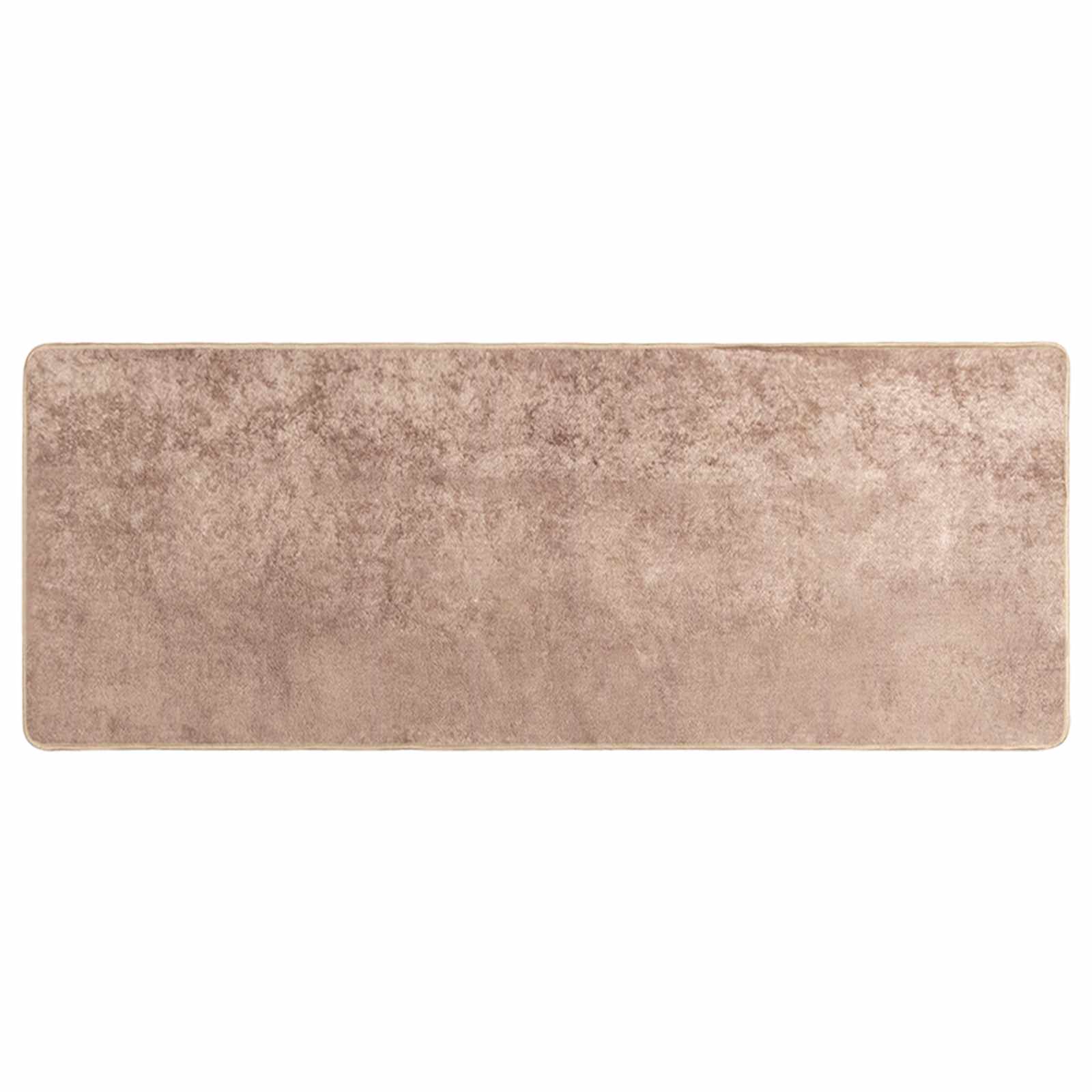 vidaXL Rug Runner MARSA Sand 80 x 200 cm Polyester and PVC 2