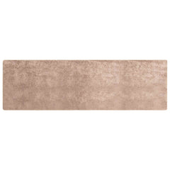 vidaXL Rug Runner MARSA Sand 80 x 250 cm Polyester and PVC 2