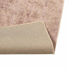 vidaXL Rug Runner MARSA Sand 80 x 400 cm Polyester and PVC 4