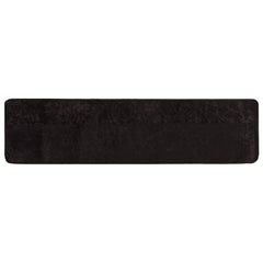 vidaXL Rug Runner MARSA Anthracite 50 x 350 cm Polyester and PVC 2