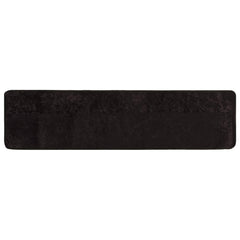 vidaXL Rug Runner MARSA Anthracite 50 x 400 cm Polyester and PVC 2