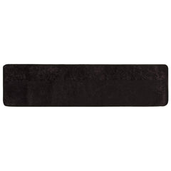 vidaXL Rug Runner MARSA Anthracite 50 x 450 cm Polyester and PVC 2