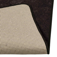 vidaXL Rug Runner MARSA Anthracite 100 x 200 cm Polyester and PVC 4