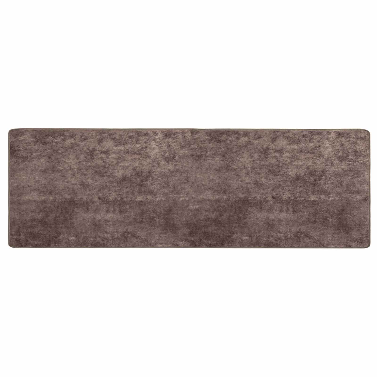 vidaXL Rug Runner MARSA Grey 80 x 250 cm Polyester and PVC 2