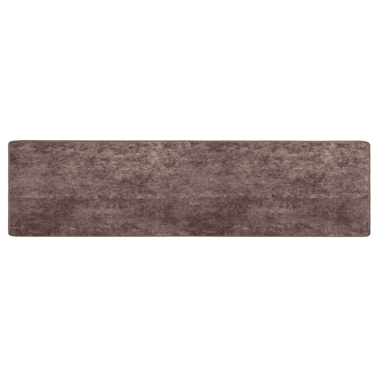 vidaXL Rug Runner MARSA Grey 100 x 400 cm Polyester and PVC 2
