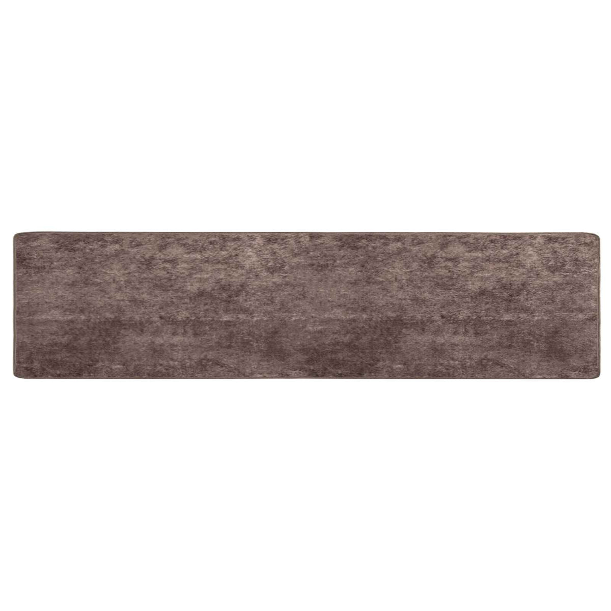 vidaXL Rug Runner MARSA Grey 100 x 450 cm Polyester and PVC 2