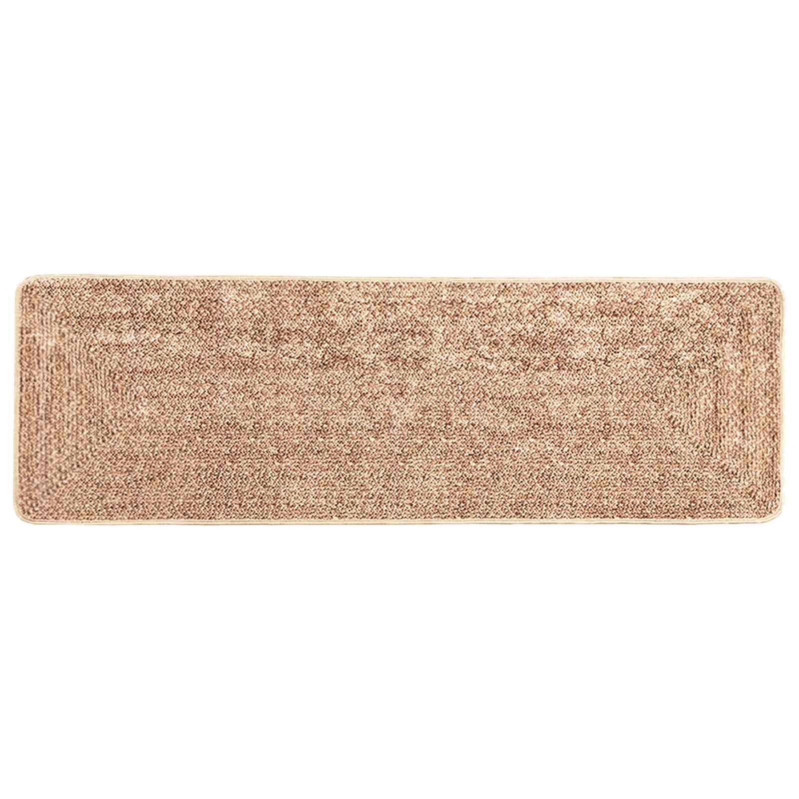 vidaXL Rug Runner MARSA Yellow 100 x 350 cm Polyester and PVC 2