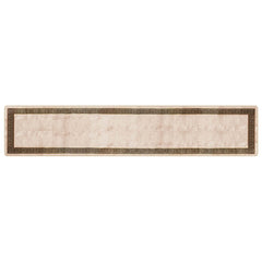 vidaXL Rug Runner MARSA Black 80 x 400 cm Polyester and PVC 2