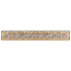 vidaXL Rug Runner MARSA Grey 50 x 350 cm Polyester and PVC 2