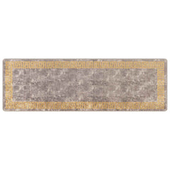 vidaXL Rug Runner MARSA Grey 80 x 250 cm Polyester and PVC 2